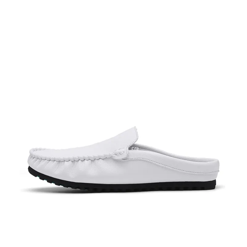 Mr. Thorn Tree Rubber Sole Slip Resistant Abrasion Resistant Closed Toe Slippers Men's-4