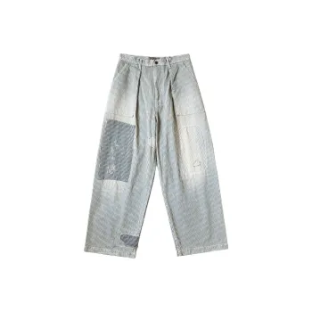Kapital Casual Pants Unisex Hickory Nuts