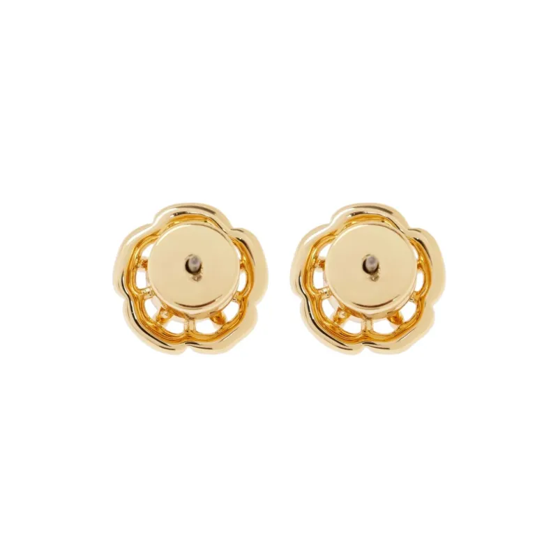 COACH Floral motif Earrings + Necklace-3