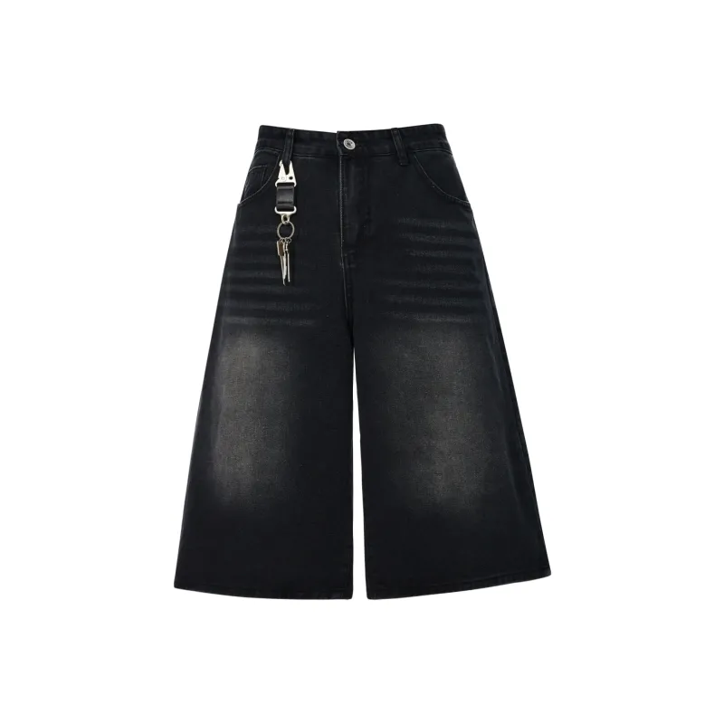 DAREASY Denim Shorts Unisex-18