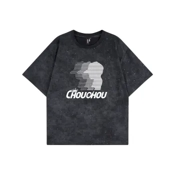 CHOUCHOUS Drop Shoulder Sleeve T Shirt Women's