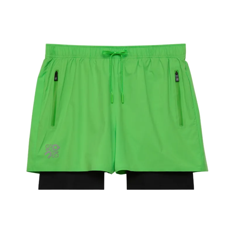 Loewe X On Sports Shorts Men Green-0