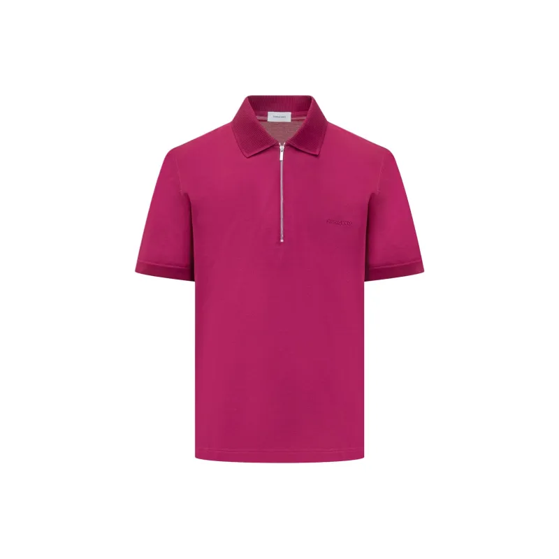 Ferragamo Logo Embroidered Polo Shirt-0