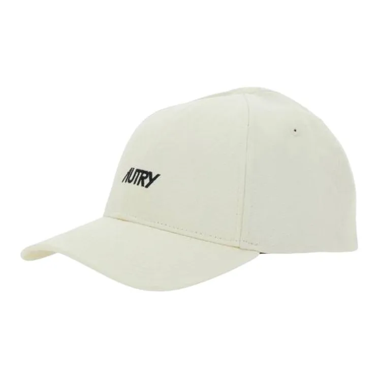 AUTRY Cotton Baseball Caps Men's White-0