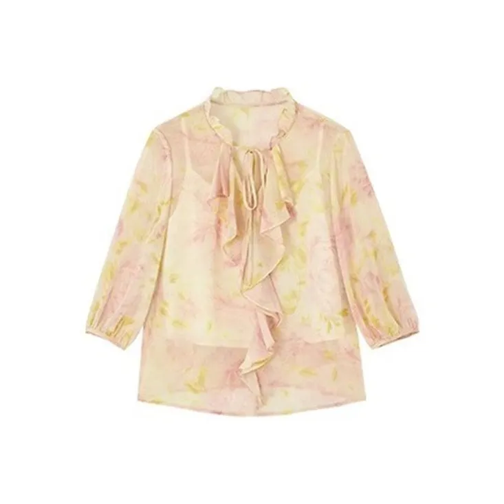 HDFULERN Shirts Women's Pink-0