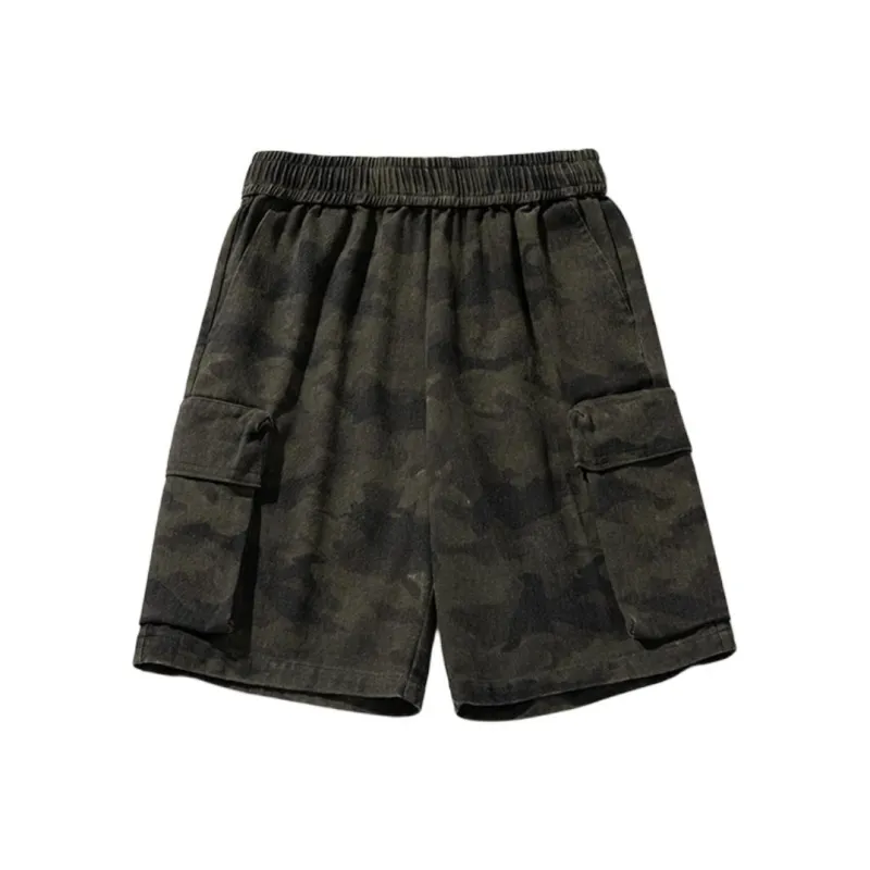 WOSAWE Cargo Shorts Unisex Camouflage-0