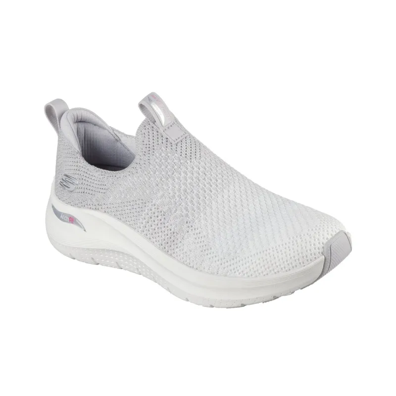 Skechers ARCH FIT 2.0 Low Top Casual Shoes Women's Gray-3