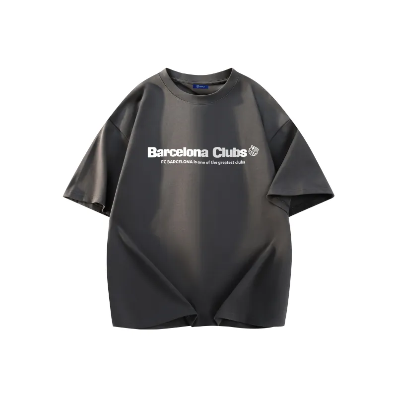 FCB ARCELONA T Shirts Unisex-4
