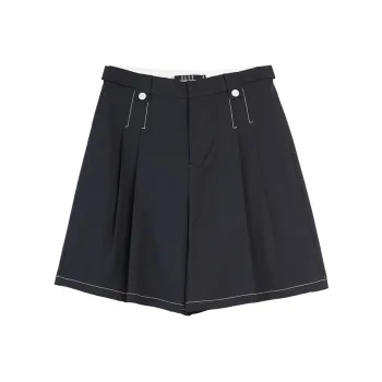ELLE Casual Shorts Women's Navy Blue