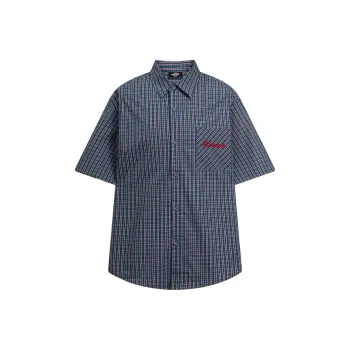 404MOB GANG Shirts Unisex Dark Blue