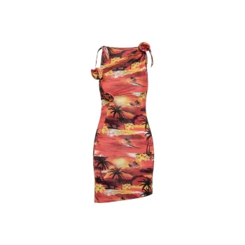 Disney Sleeveless Dress Women's Red