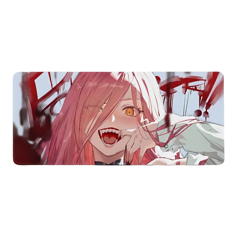 DANYIN Chainsaw Man Extra Large Esports Gaming Computer Table Pad Keyboard Pad Mouse Pads-6