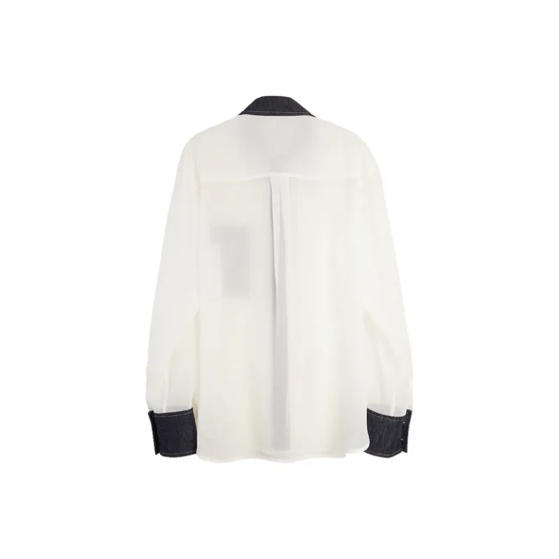 ELLE Shirts Women's Ecru-1