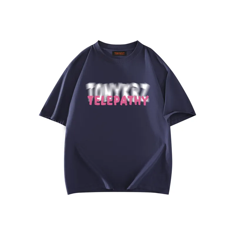 TONYKRZ T Shirts Unisex Navy Blue-1
