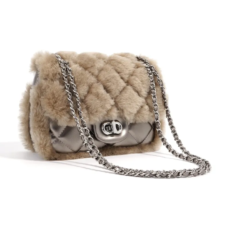 COURONNE Cow Leather Shoulder Bag Regular Women's Multicolor-14