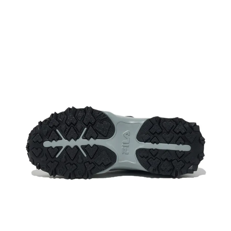 FILA Cushioning, Wear Resistant Low Top Casual Running Shoes Unisex Dark Cyan-3