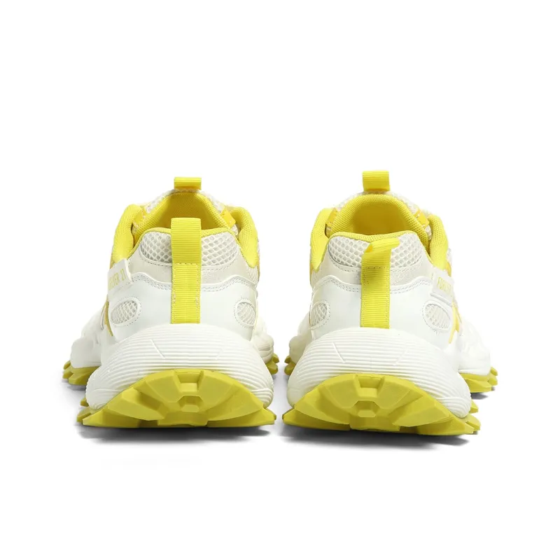 FOREVER 21 Abrasion Resistant Slip Resistant Low Top Chunky Sneakers Women's Yellow-4