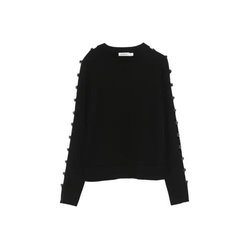 JONATHAN SIMKHAI SS25 Sweatshirt Women's Black