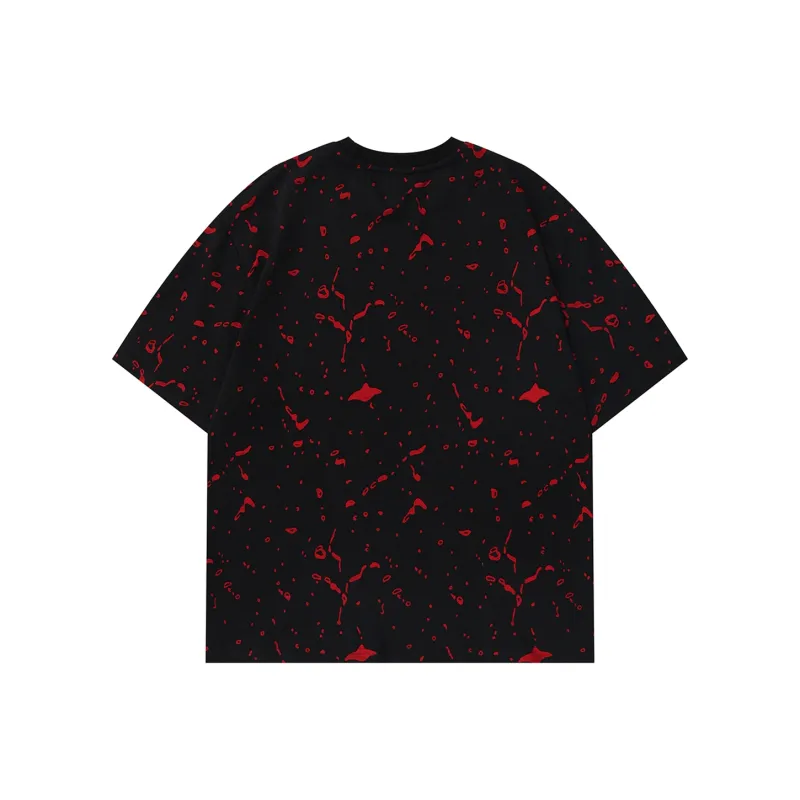 Jeep Pasture Horse Lifestyle T Shirt Unisex Black Red-1
