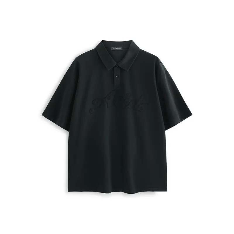 PEACEBIRD MEN Polo Shirts Men Black 1-0
