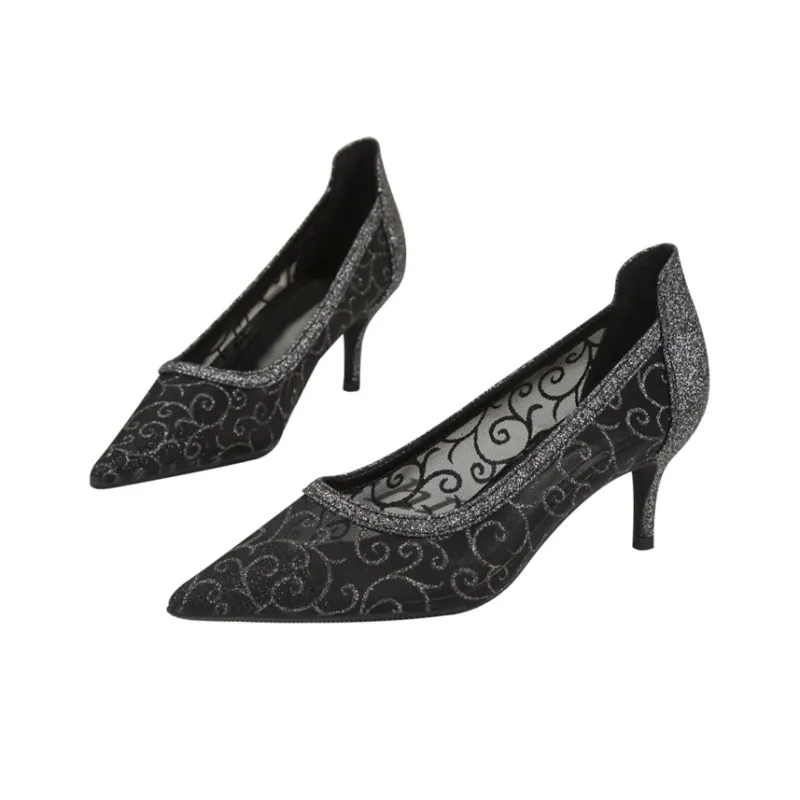 MCKP Slim Heel High Heels 6cm Women's-3