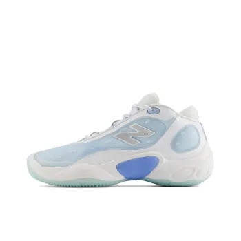 New Balance NB Fresh Foam BB V3 Anti Slip Wear Resistant Low Top Basketball Shoes Men's White Blue