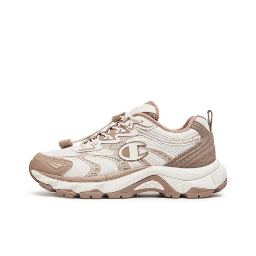 Champion Balance Low Top Chunky Sneakers Women's New Beige/Suede Brown