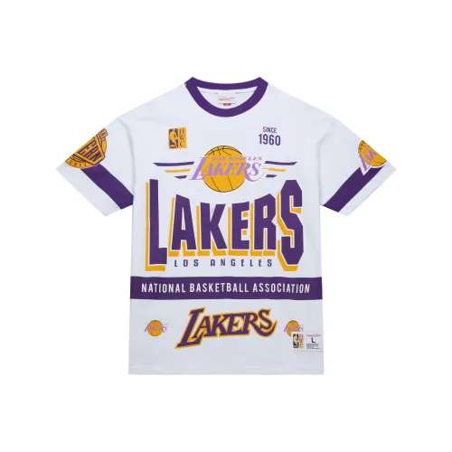 Mitchell & Ness SU25 T Shirt Unisex White