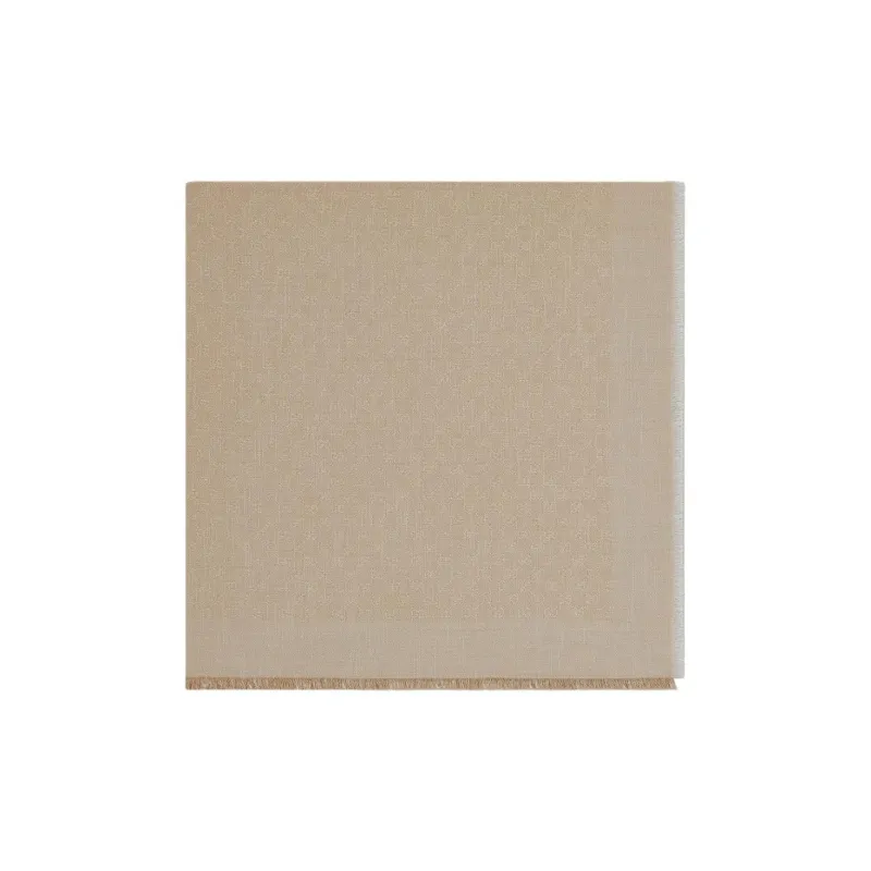 GUCCI Wool Shawls Women's Beige-1