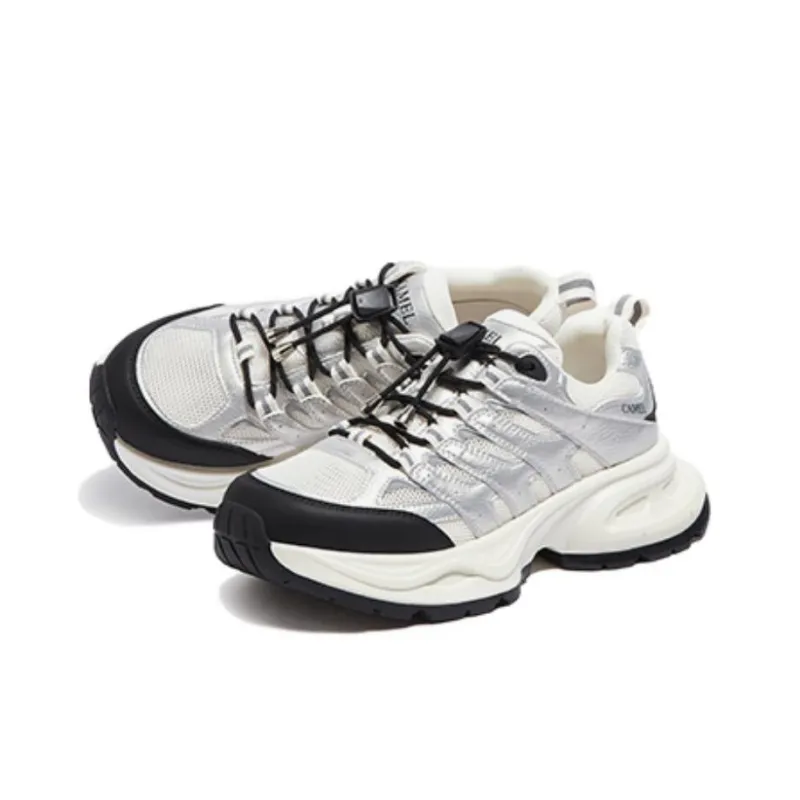 CAMEL Slip Resistant And Breathable Low Top Chunky Sneakers Women's-2