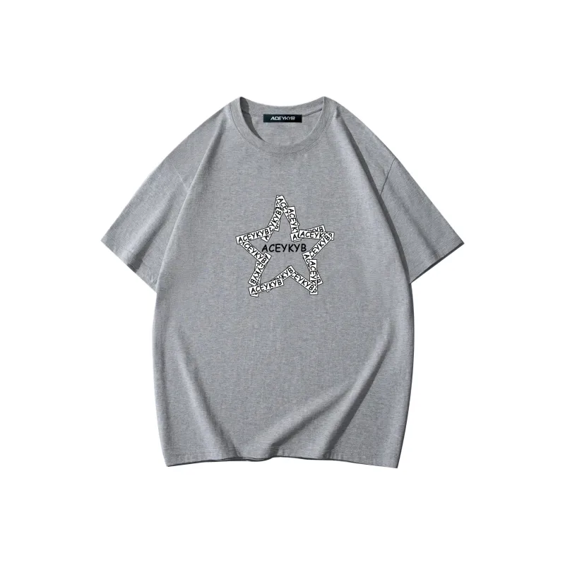 YK&YB T Shirts Unisex Heather Gray-0