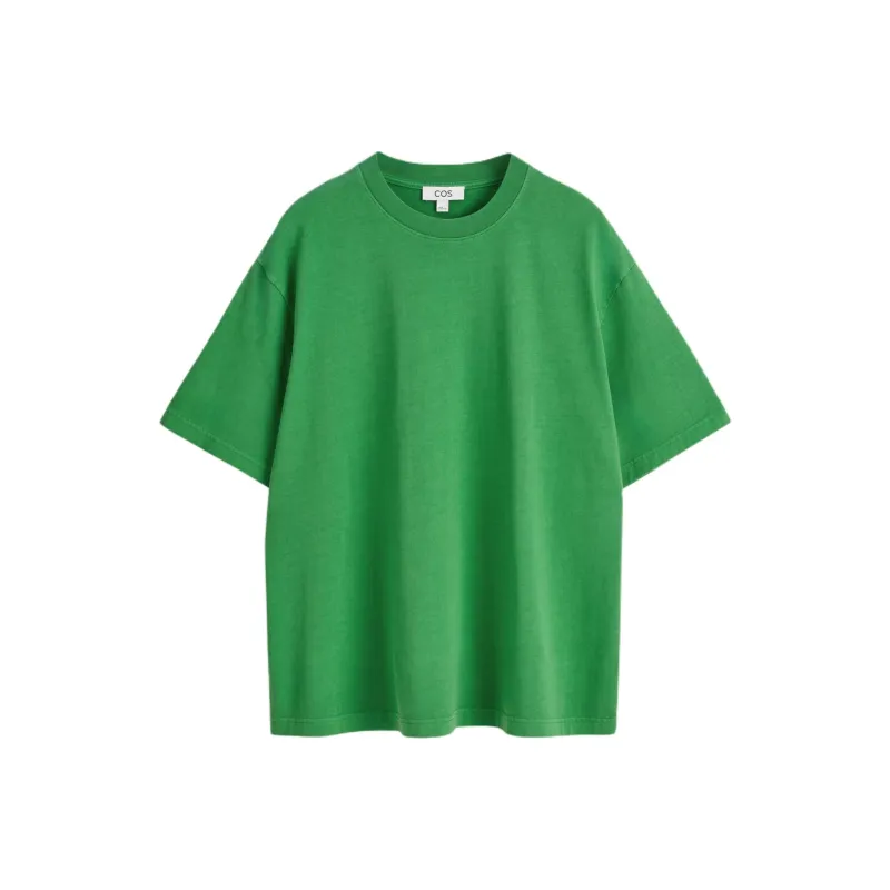 COS T Shirts Men Green-0
