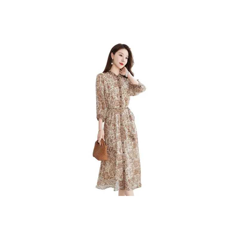 Ink Beauty Long Sleeved Dress Women's-0