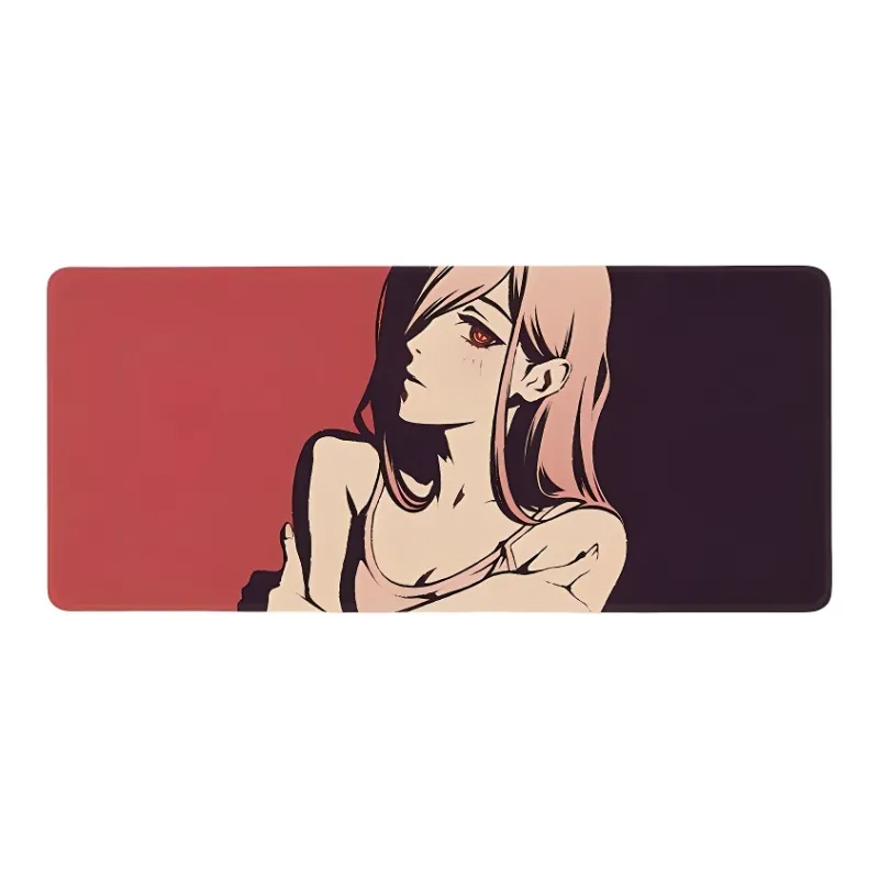 DANYIN Chainsaw Man Extra Large Esports Gaming Computer Table Pad Keyboard Pad Mouse Pads-1