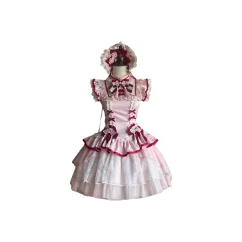 MDEHT Lolita Dresses Women's Pink