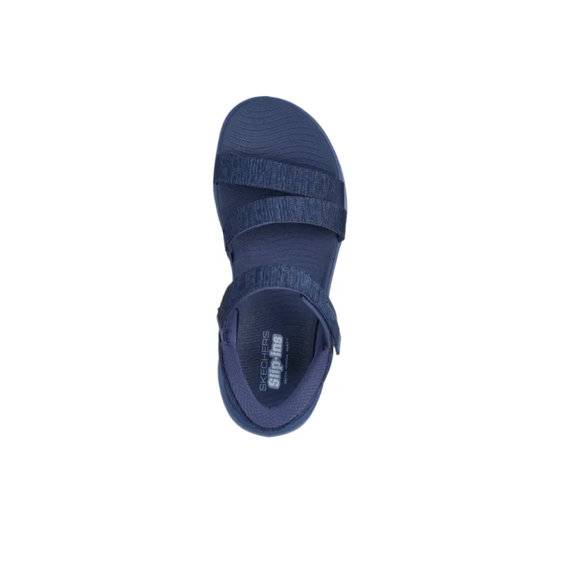 Skechers Glide Step 2.0 Beach Sandals Women's Marine Blue-3