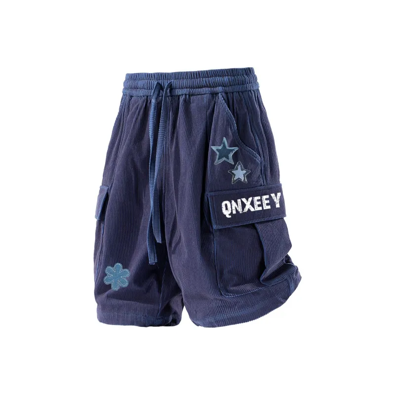 Qnxeey Casual Shorts Unisex-12