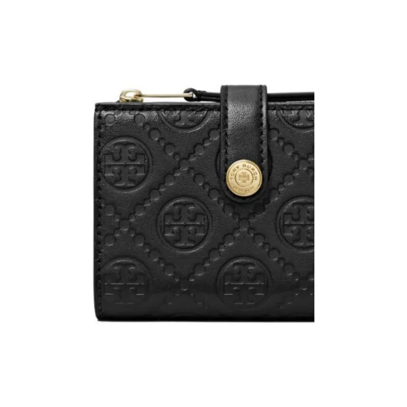 TORY BURCH T-monogram Leather Bi-fold Wallet-4