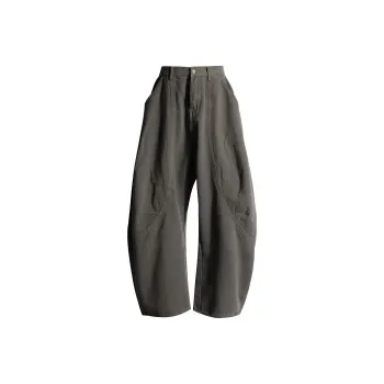 YINLEI Cargo Pants Women's Olive