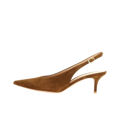 GIANVITO ROSSI Scarpa Robbie Slim Heel High Heels Women's Brown