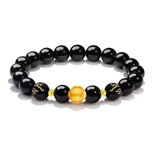 Blooming Petals Ebony Bracelets Unisex