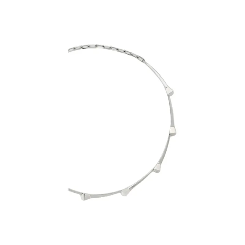 GUCCI 925 Sterling Silver Necklaces Unisex Silver-2
