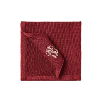 Brunello Cucinelli Silk Scarves Men's Red
