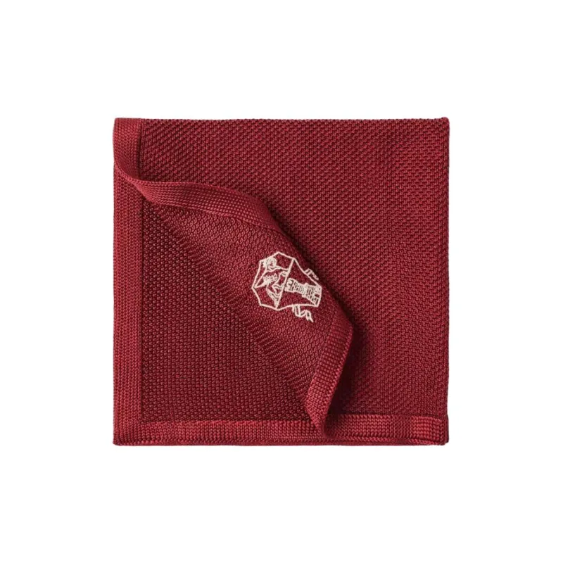 Brunello Cucinelli Silk Scarves Men's Red-0