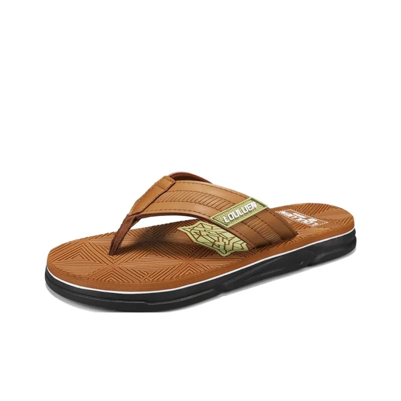 XIMO BULL Rubber Sole Abrasion Resistant Flip Flops Men's-5