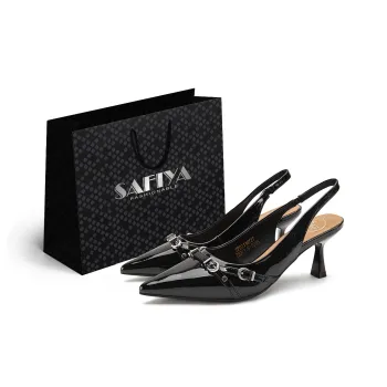 Safiya Chunky Heel One Strap Sandals Women's