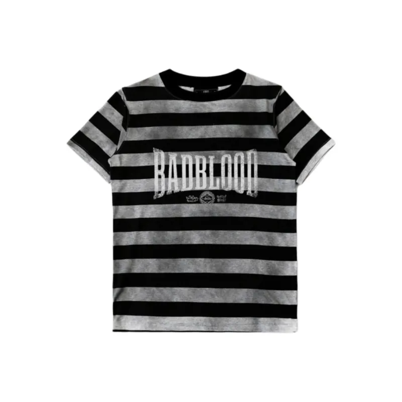 BADBLOOD SS25 Drop Shoulder Sleeve T Shirt Women's-0