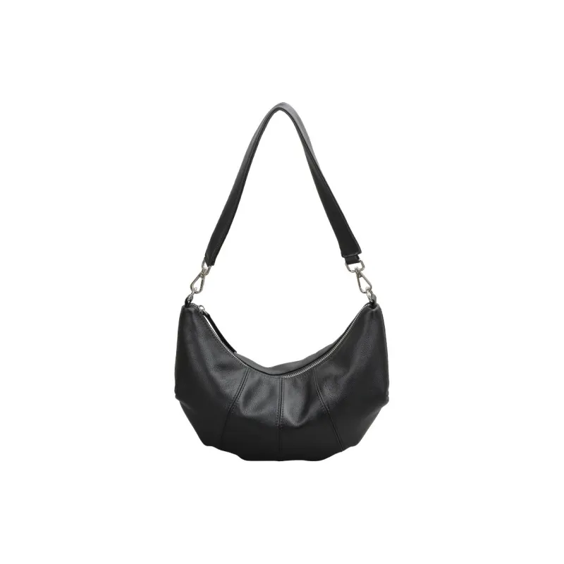 VANDEE Cow Leather Shoulder Bag Women's Black-0