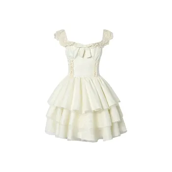 Cotton Shopping Short Sleeved Dress Women's