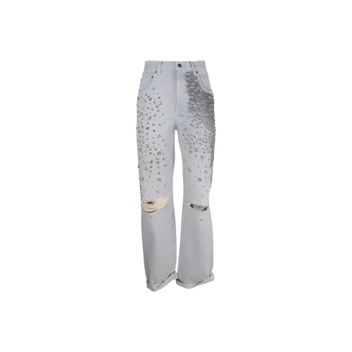 Golden Goose Distressed Embellished Jeans